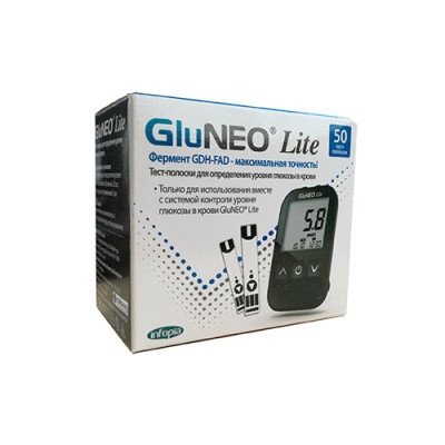 Тест-полоски Infopia GluNeo Lite