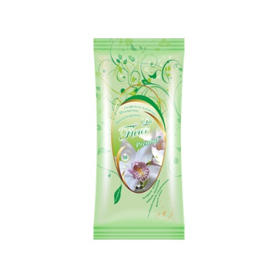 Салфетки влажные Premial La Fleur "Орхидея"
