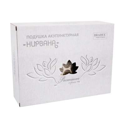 Подушка-аппликатор Кузнецова Bradex "Нирвана" Premium, KZ0579