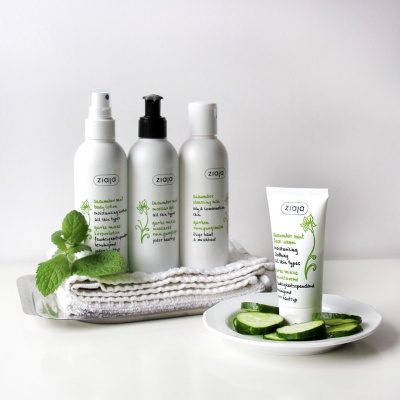 Гель мицеллярный Ziaja "Cucumber Mint" для всех типов кожи, 200 мл