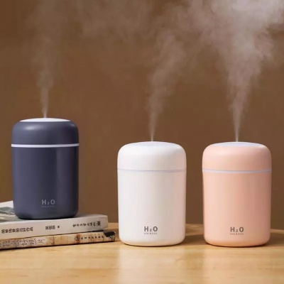 Увлажнитель воздуха ультразвуковой настольный с подсветкой, USB, белый