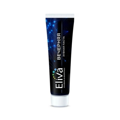 Паста зубная Eliva вечерняя, 100 мл