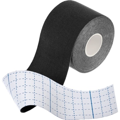 Кинезио тейп Bradex, 5м х 5см, черный